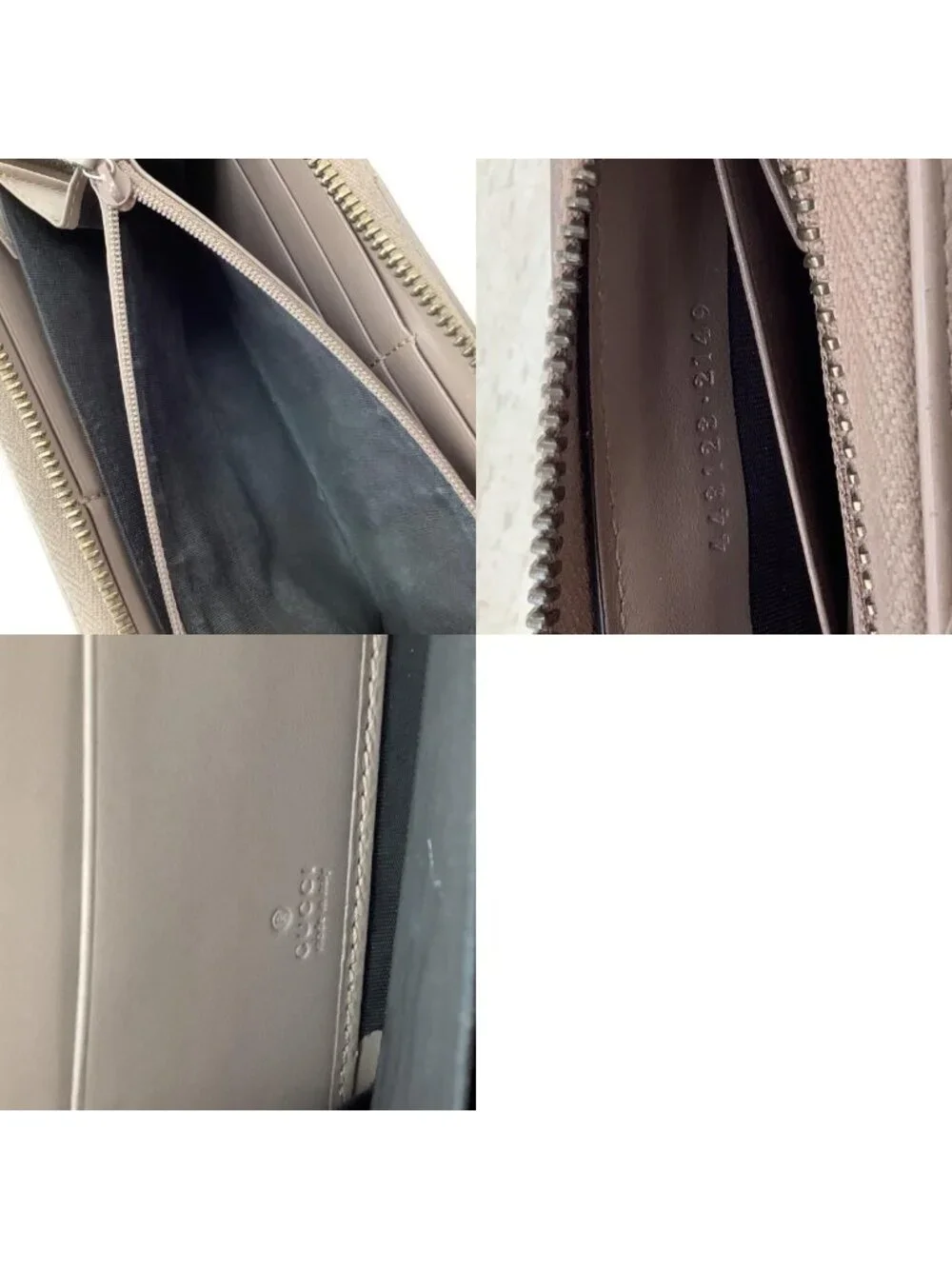 ★SOLD★ Gucci Wallet GG Marmont Pink Beige - Picture 10 of 10